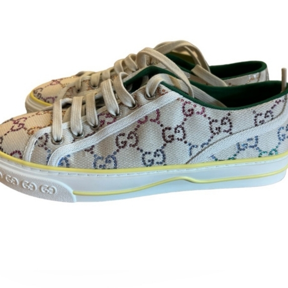 Reserved listing Gucci Crystal Sneakers - Picture 7 of 9